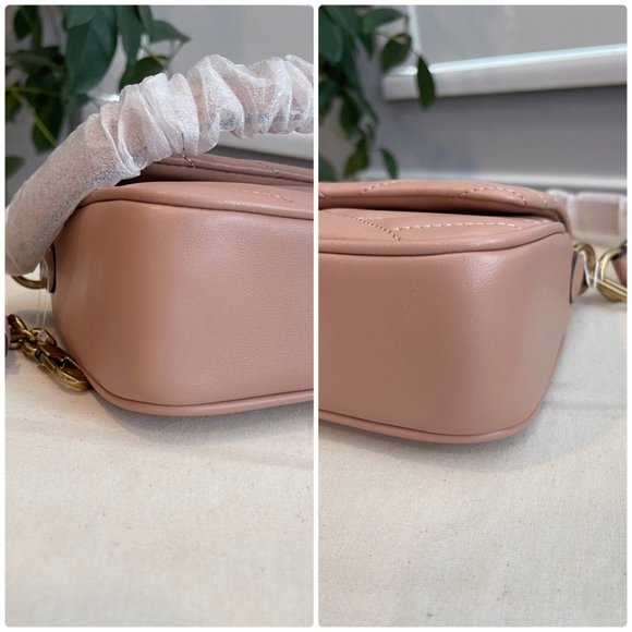 🌸NeW! 🔥 Tory Burch Kira Chevron Small Flap Shoulder Bag - Picture 16 of 17